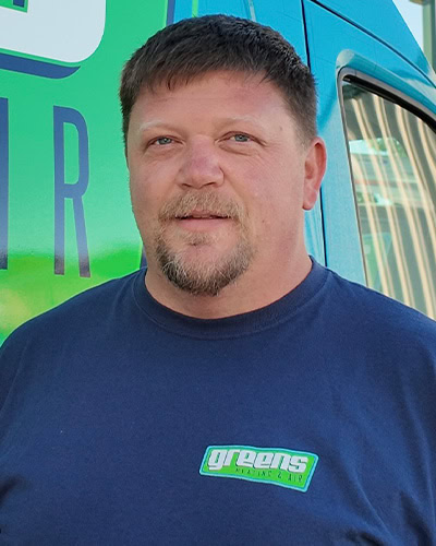 Greens Heating and AC employee; Charles S. - Sheet Metal Fabrication.