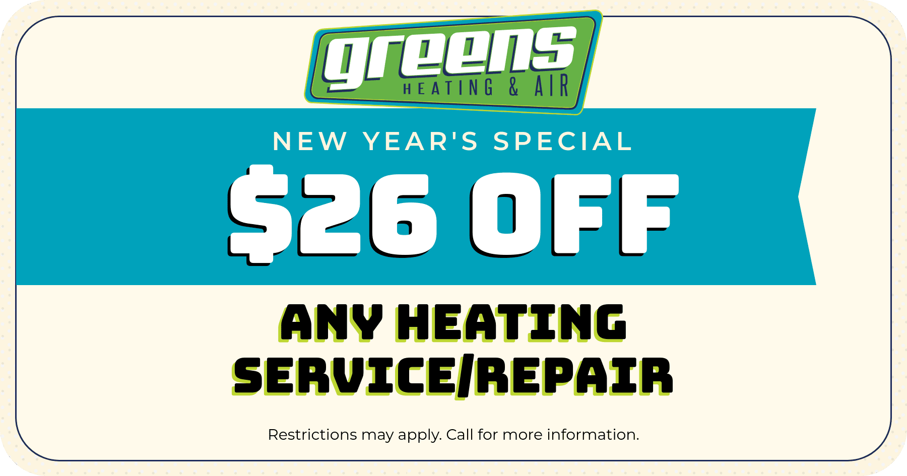 Discount on any service or repair