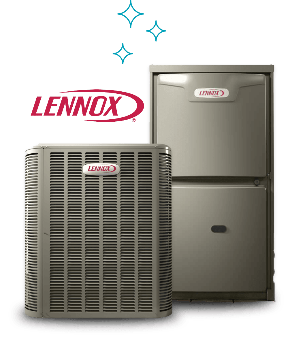 Lennox air conditioner and furnace equipment for residential homes in the Canyon County area.